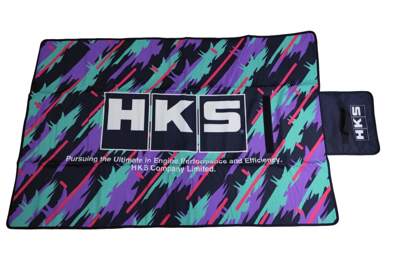 HKS Multi Sheet Oilcolor 90 140 marketing sheet featuring colorful illustrations and product information on a white background.