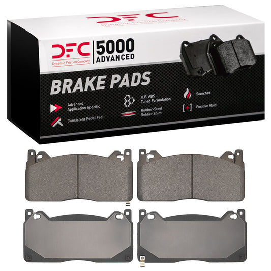 DFC 16-20 Ford Mustang front low metallic brake pads, OE quality, designed for enhanced braking performance.