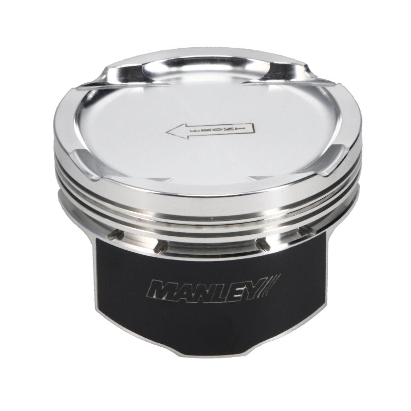Manley 08+ Mitsubishi Evo X (4B11T) 94mm Stroker 86.5mm +0.5mm Bore 9.0:1 Dish Piston Set with Rings