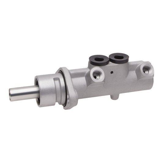 DFC Volkswagen EuroVan brake master cylinder shown in a close-up image, highlighting the metal construction and mounting features.