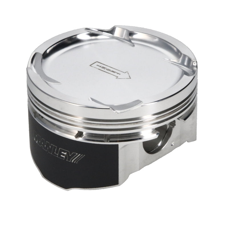 Manley 08+ Mitsubishi Evo X (4B11T) 94mm Stroker 86.5mm +0.5mm Bore 9.0:1 Dish Piston Set with Rings