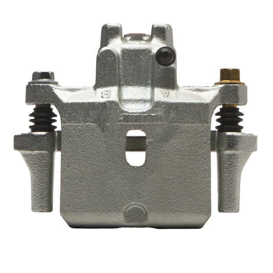 Mitsubishi Montero rear brake caliper by DFC, silver zinc coated premium OE caliper for reliable vehicle braking.