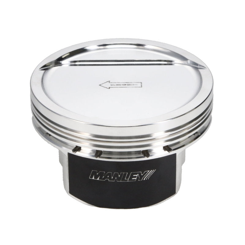 Manley Performance forged small block Chevy LS series pistons with 4.005-inch bore, 1.115-inch compression height, and 18cc dish.