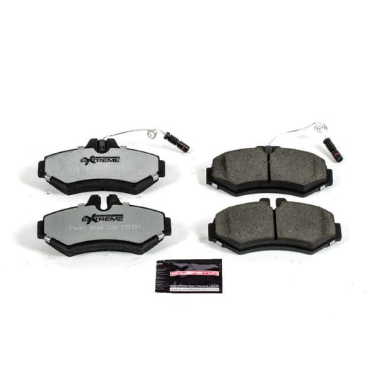 PowerStop rear Z36 brake pads for Dodge Sprinter 2500, performance truck and tow brake pads with hardware included.