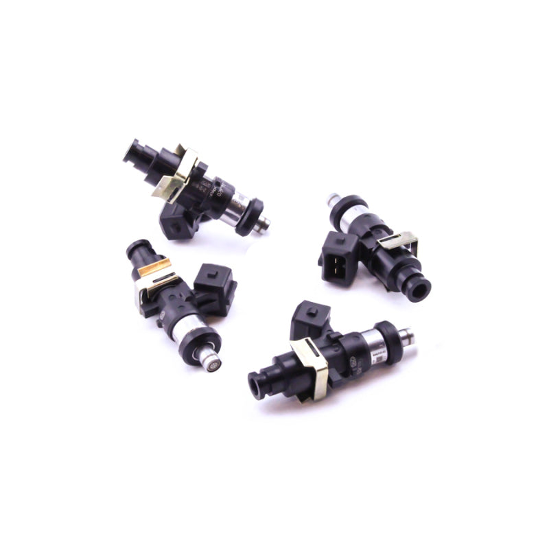 DeatschWerks Bosch EV14 1500cc fuel injector set for 2002-2014 Subaru WRX, Legacy GT, and STI, includes four high-performance injectors