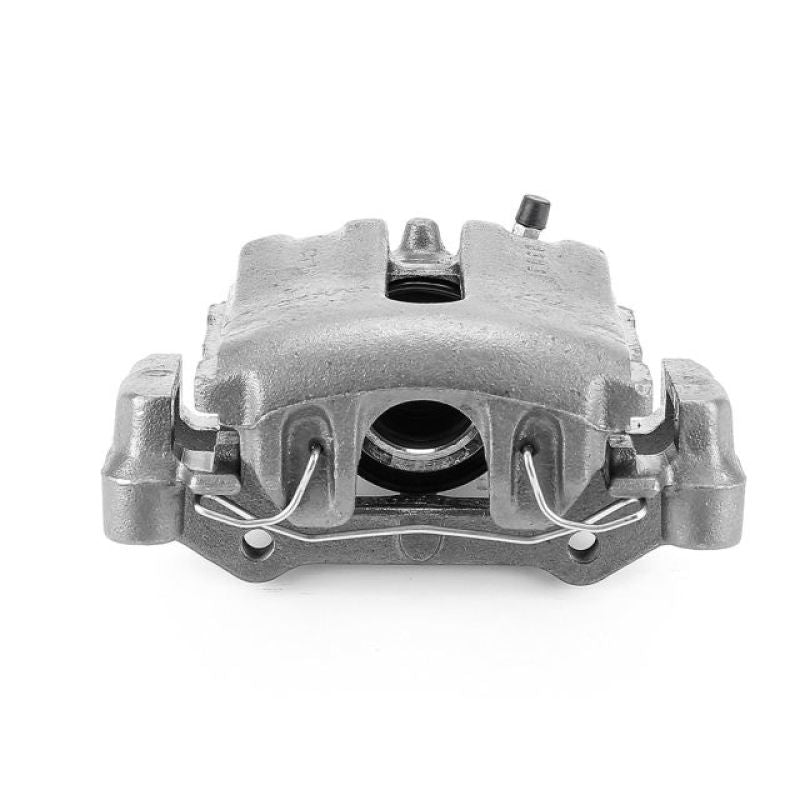 PowerStop front left OE brake caliper with bracket for Volvo 850 1993-1997, showing the caliper assembly and mounting hardware.