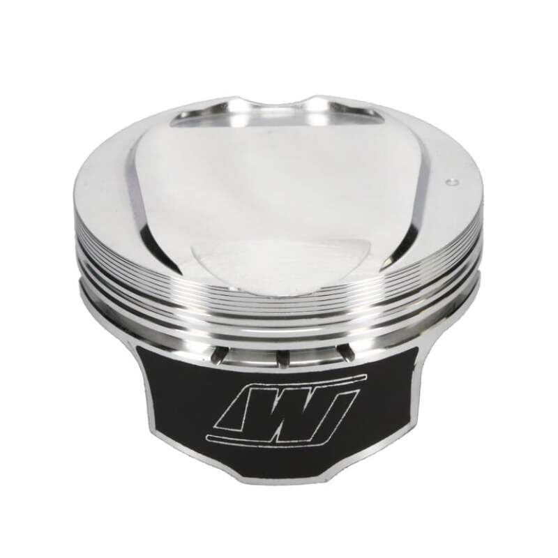Wiseco forged Chrysler 5.7L Hemi piston set with +19cc dome, 1.220 compression height, for 8-cylinder engine performance.