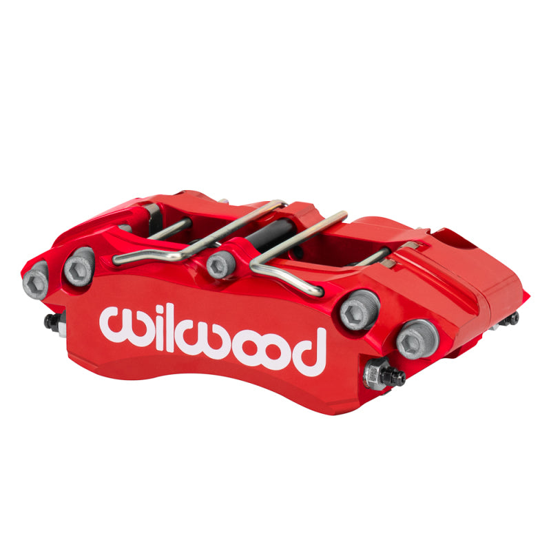 Wilwood Dynapro NDPR-UTV red brake caliper with 1.12-inch piston and .250-inch disc for UTV performance braking system
