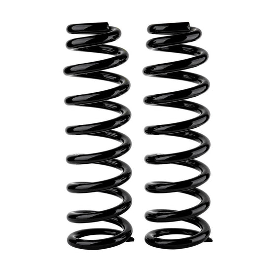 Old Man Emu coilover front coil spring for Toyota Land Cruiser 200 series, durable suspension component with coil spring design.