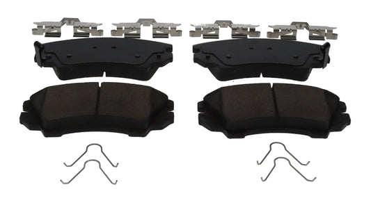 Baer Brakes performance brake pads for 2010-2015 Chevrolet Camaro, showing black brake pad with metal backing and claw design.
