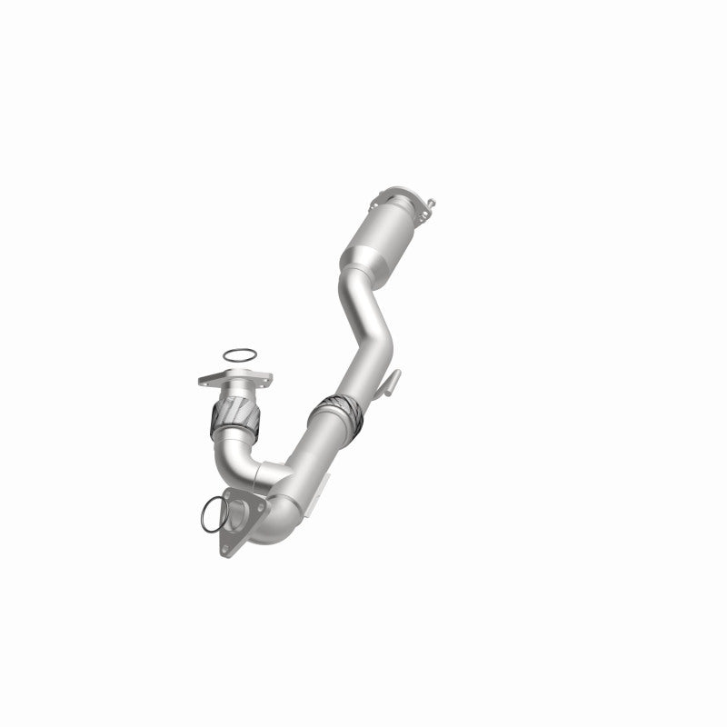 MagnaFlow catalytic converter for Nissan Murano 3.5L, direct fit, replacement part with metal housing and inlet/outlet pipes.