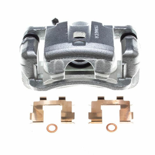 PowerStop rear right OE brake caliper with bracket for 2007-2009 Kia Sorento, automotive part in close-up view