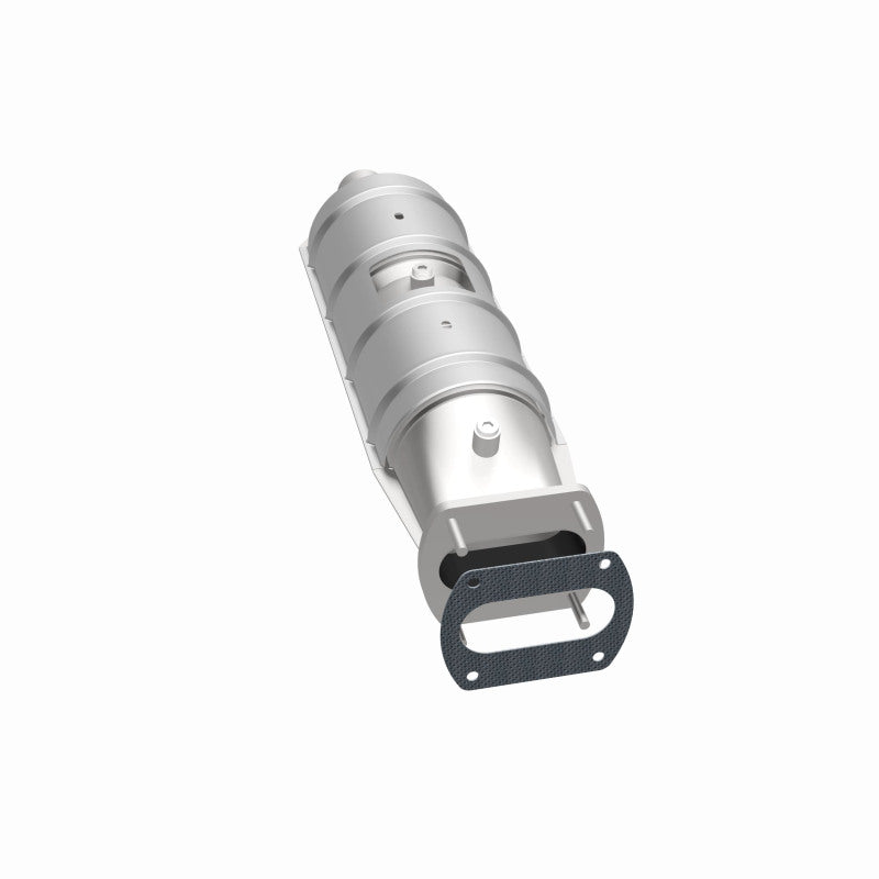 MagnaFlow catalytic converter for Ford trucks 87-95 5.8/7.5L, direct fit replacement, stainless steel construction.