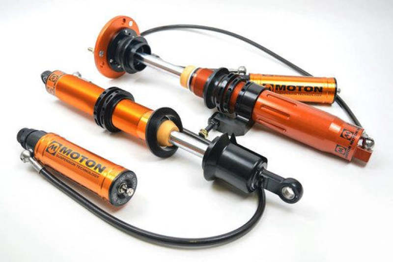 Moton 3-Way Motorsport Coilover for Honda S2000 AP1/AP2 rear, includes springs, featuring true coilover style suspension.