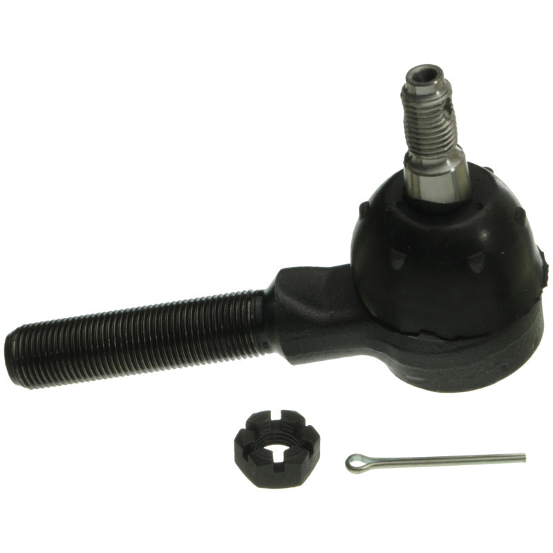 Moog Chevrolet Biscayne front inner tie rod end, part of the tie rods for 1963-64 models, showing the metal component and threading.
