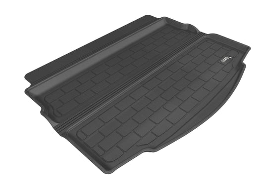 Black 3D MAXpider rubber cargo liner designed for 2015-2019 Volkswagen Golf and Golf Gti, durable floor protection for the vehicle.