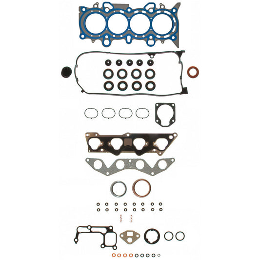 Fel-Pro Honda Civic PermaTorque engine cylinder head gasket set with multiple gaskets and sealing components.