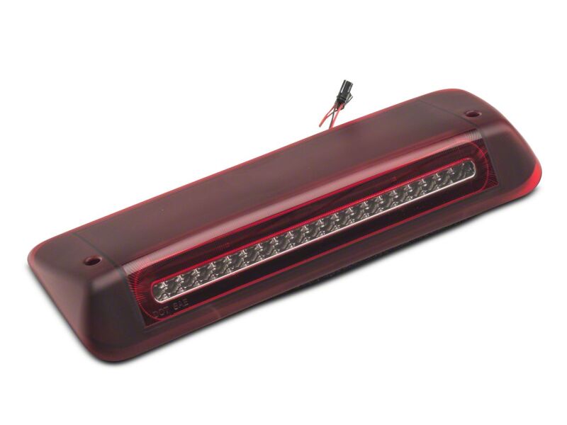 Raxiom Ford F-150 2004-2008 Axial Series LED third brake light mounted on truck rear window.