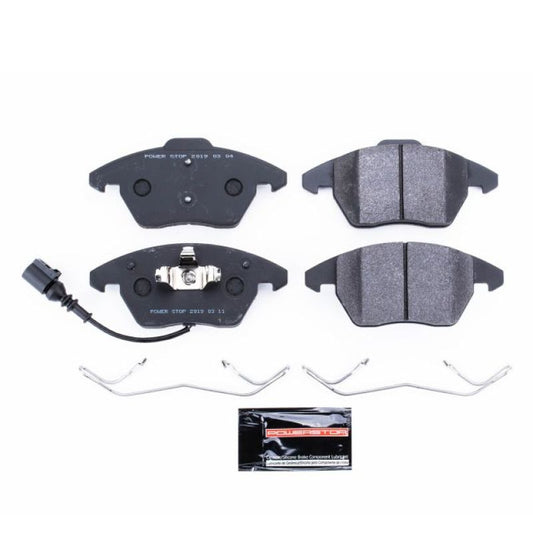 PowerStop racing front brake pads for 2006-2013 Audi A3, Track Day SPEC high-performance brake pads for sporty driving