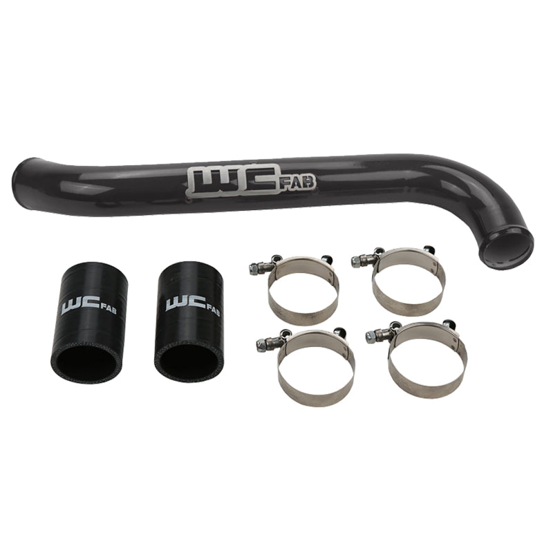 Wehrli 17-19 Chevrolet 6.6L L5P Duramax Upper Coolant Pipe - Sparkle Bomber Orange