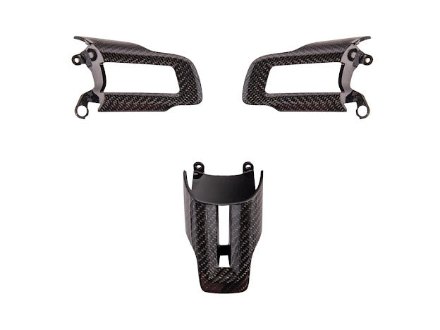2015-2023 FORD MUSTANG S550 | CARBON FIBER STEERING WHEEL BUTTON COVER