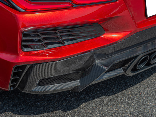 2023+ CHEVROLET CORVETTE C8 Z06 |REAR DIFFUSER SIDE VENT COVER PAIR