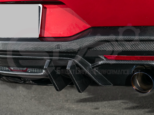 2024+ FORD MUSTANG S650 |  VERSION 2 PACKAGE REAR BUMPER DIFFUSER