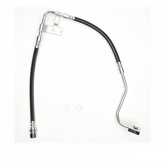 DFC 00-04 Dodge Durango front right brake hose from brake line kit, flexible rubber brake line for vehicle safety.