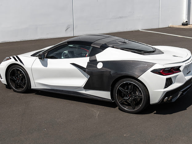 2020+ CHEVROLET CORVETTE C8 | SDP PERFORMANCE STYLE SIDE SKIRTS ROCKER PANELS GROUND EFFECTS