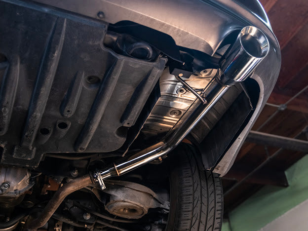 2007-2008 INFINITI G35 SEDAN & 2008-2014 INFINITI G37 SEDAN | MUFFLER DELETE AXLE BACK DUAL TIPS EXHAUST (CHROME TIPS OR BURNT BLUE TIPS)
