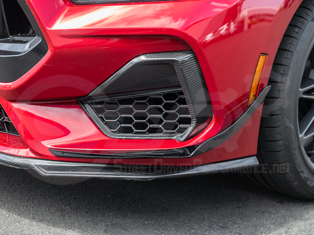 2024-UP MUSTANG S650 GT | FRONT SPLITTER LIP GROUND EFFECTS CANARDS PAIR