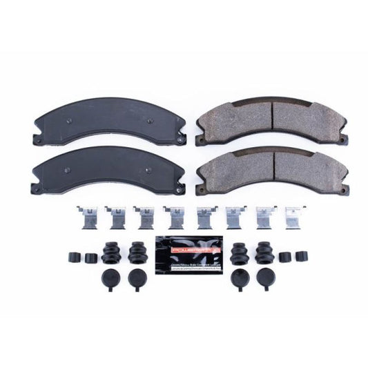 PowerStop Z23 Evolution Sport brake pads for Chevrolet Silverado 2500 HD, front or rear with hardware, performance brake component