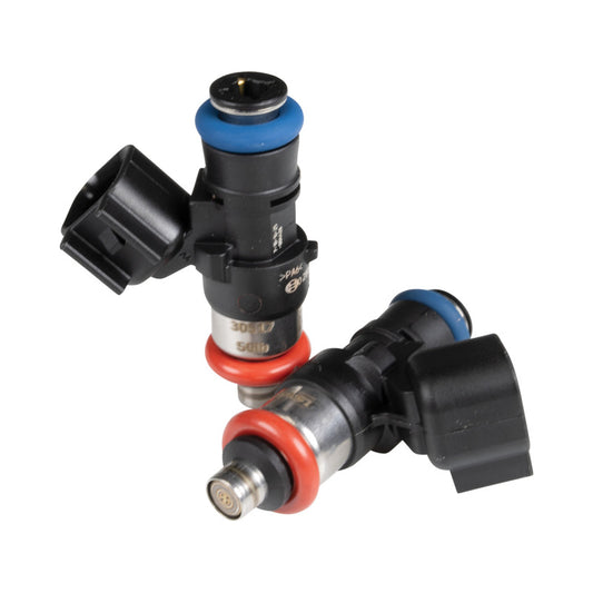 Set of 8 FAST Precision Flow LS7 Style Fuel Injectors, 35lb/hr, 70cc, designed for 8-cylinder fuel injection systems.