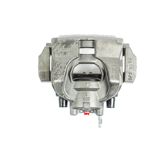PowerStop OE front right brake caliper with bracket for 2013-2017 Ford Fusion, automotive brake component.