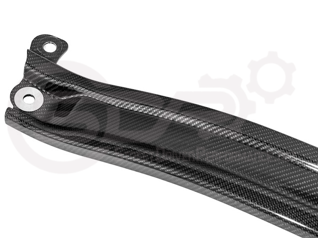 2024-Up Ford Mustang S650 | S650 Dark Horse Style CARBON FIBER Engine Strut Brace Balance Tower Bar