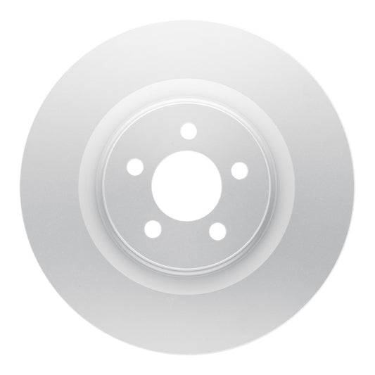 DFC Chrysler 300 front brake rotor with high-carbon alloy and Geomet coating, OE cryo-treated for durability.