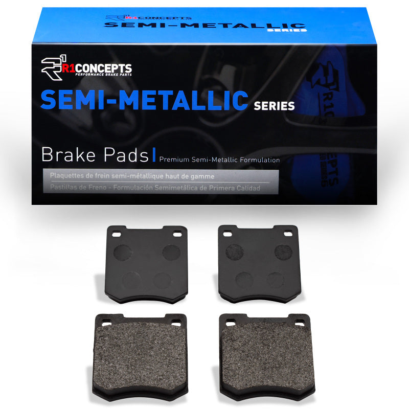 R1 64-90 Plymouth Cricket Front Semi Met Brake Pads