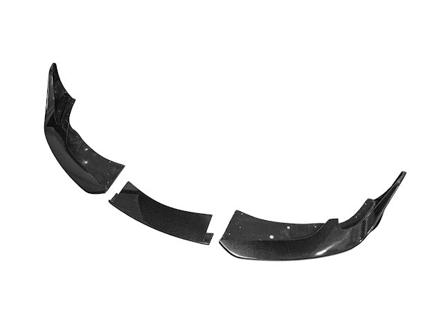 2020-Up Toyota GR Supra A90 A91 | A91 Package CARBON FIBER 3 Piece Front Bumper Lip Splitter Ground Effects