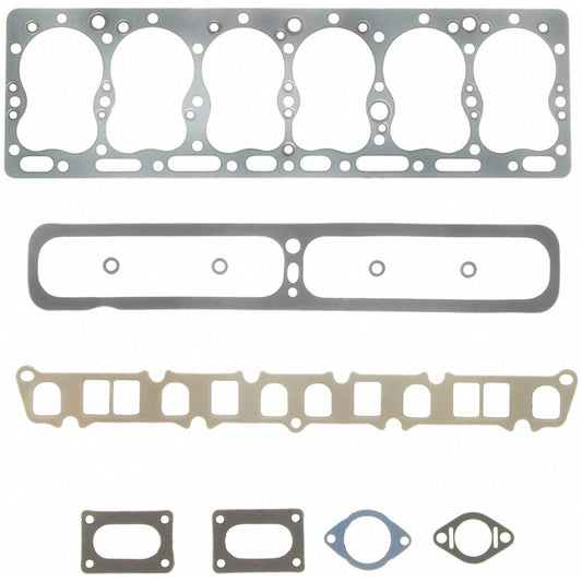 Fel-Pro HS 7009 S engine cylinder head gasket set shown, including gaskets for engine sealing and repair.