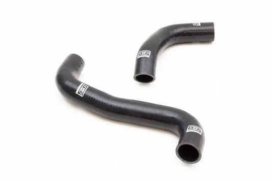Black GrimmSpeed radiator hose kit for 2008-2014 Subaru WRX, 2008-2017 Subaru STi, and 2009-2013 Subaru Forester XT.