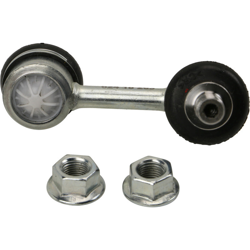 Moog front right sway bar endlink for Acura TL 2007-2014, part of the stabilizer bar link kit, showing the metal endlink component.