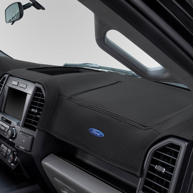 Covercraft limited edition Smoke DashMat for Ford 24-26 models, custom-fit dashboard and interior trim protection.