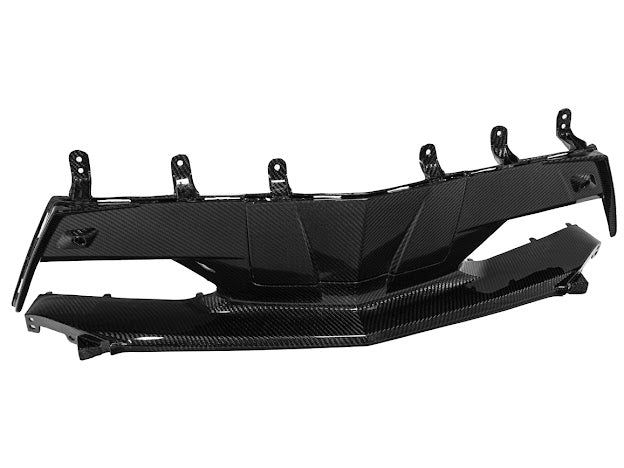 2020+ CHEVROLET CORVETTE C8 STINGRAY & Z51 | CARBON FIBER FASCIA PANEL GRILLE REPLACEMENT