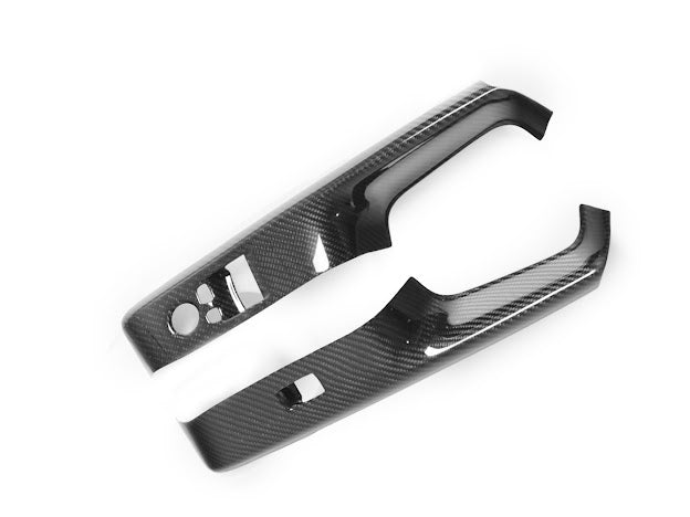 2020-Up Toyota GR Supra A90 | Factory Style DRY CARBON FIBER Side Door Window Switch Panel Cover