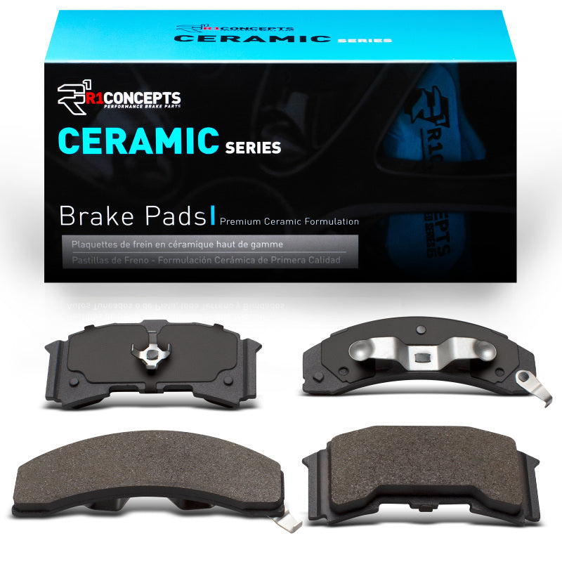 R1 84-87 Pontiac Fiero Front Ceramic Brake Pads