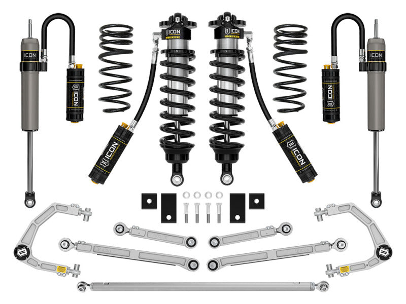 ICON 23-24 Sequoia 3-4.25in Stage 1 3.0 Suspension System Billet