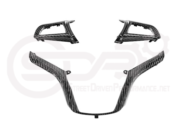 2012-2015 CHEVROLET CAMARO | FACTORY STYLE CARBON FIBER STEERING WHEEL BUTTON COVER  REPLACEMENT