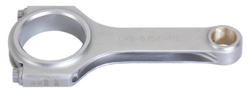 Eagle Toyota/Lexus UZFE V8 5.75-inch H-beam connecting rods set of 8 for 8-cylinder engines, showing metal rods with precision machining