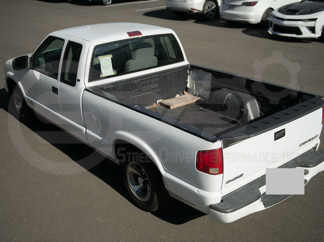 1994-2004 Chevrolet S-10 Street Series MATTE BLACK Rear Tailgate Trunk Spoiler Wing