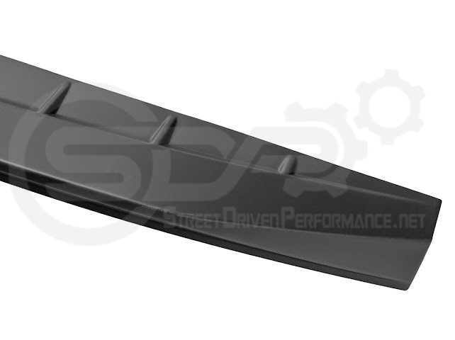 Street Driven Performance rear trunk spoiler for 2019-up RAM 2500/3500 trucks, featuring a sleek street style wing design.